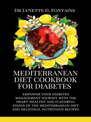 cover image of Mediterranean diet cookbook for diabetes